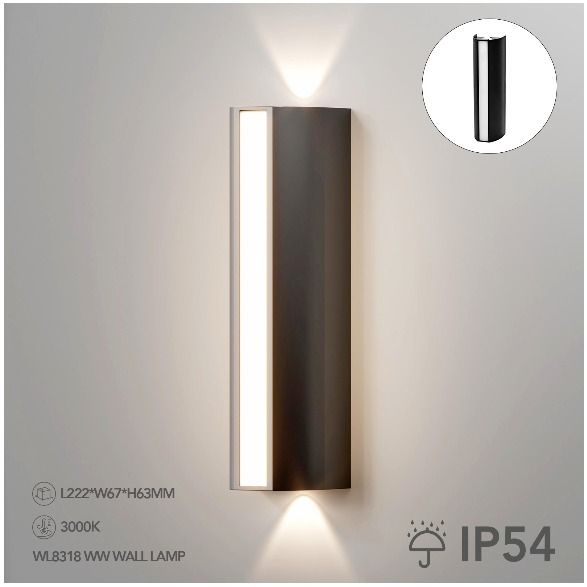 HT Led Wall Light WL8318 Warm White