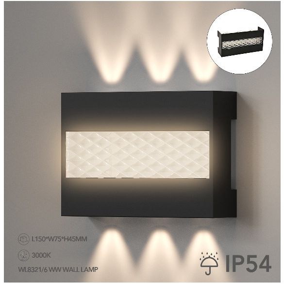 HT Led Wall Light WL8321 Warm White