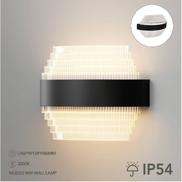 HT Led Wall Light Warm White WL8323