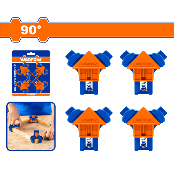 Wadflow Corner Clamp Set 4Pcs