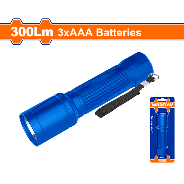 Wadfow Flash Light 300lm 130m