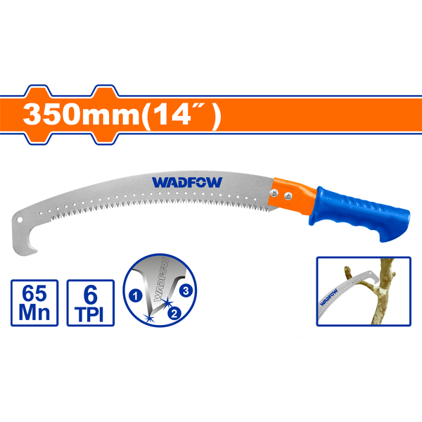 Wadfow Pruning Saw 65MN 350mm