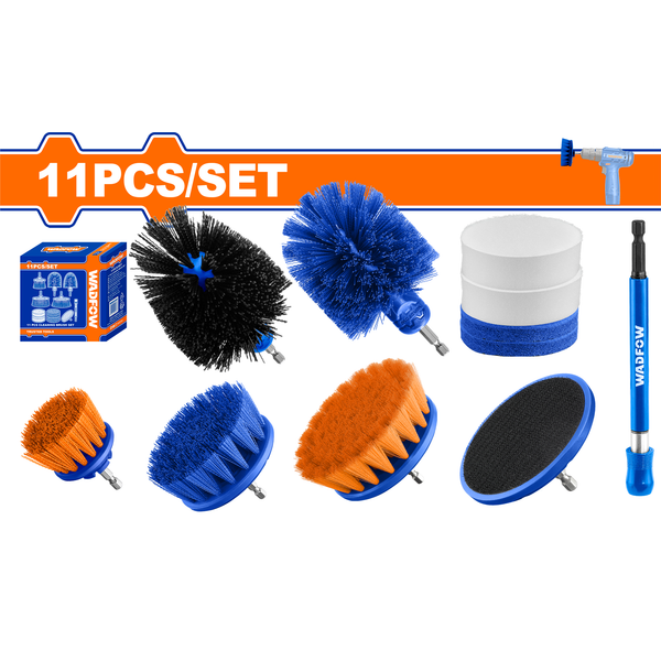 Wadfow Cleaning Brush Set 11Pcs