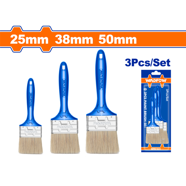 Wadfow Paint Brush Set 3Pcs