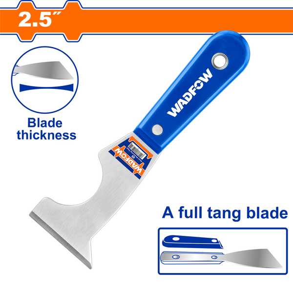 Wadfow Putty Knife With Groove 63mm