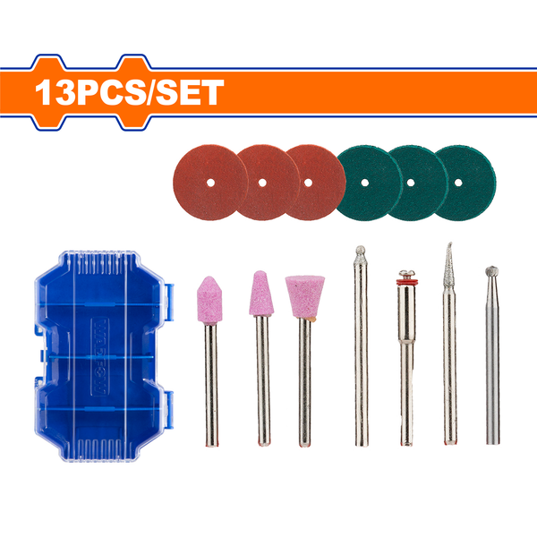 Wadfow Mini Drill Acc Set 13Pcs
