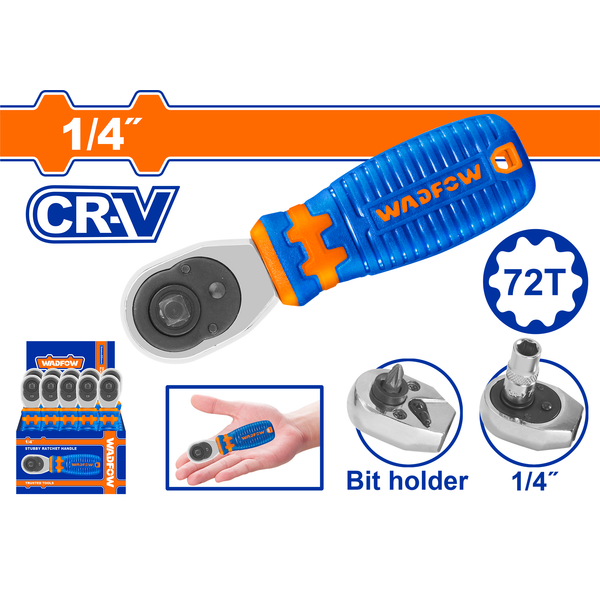 Wadfow Stubby Ratchet CRV 110mm