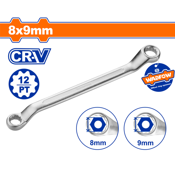 Wadfow O/S Spanner Ring CRV 8x9mm