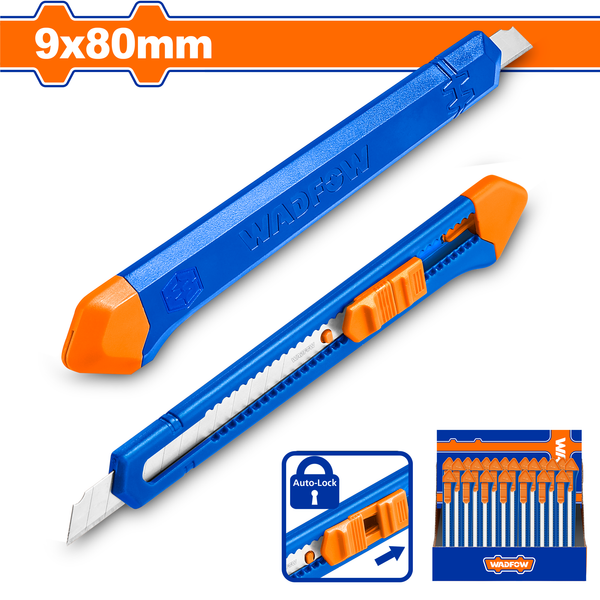 Wadfow Snap-Off Utility Knife 9mm