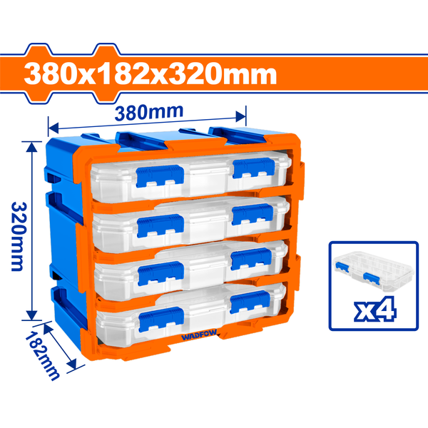 Wadfow Storage T/Set 380x182x320mm
