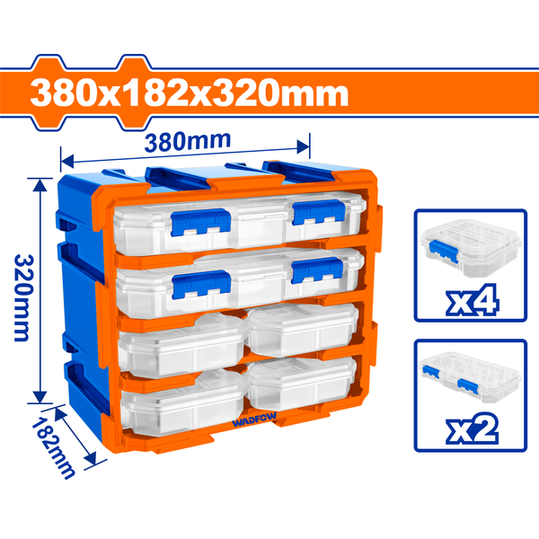 Wadfow Tower Storage Set 380x182x320mm.