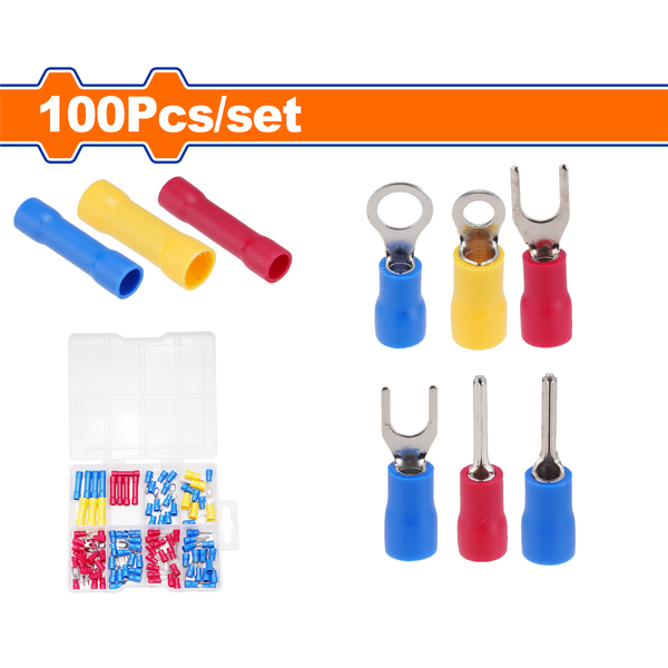 Wadfow Terminal Set 100Pcs