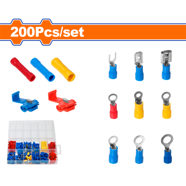 Wadfow Terminal Set 200Pcs