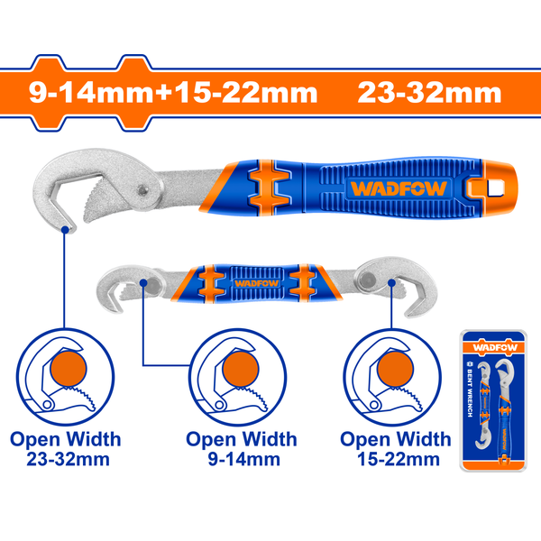 Wadfow Wrench Set Doe 9-14mm 15-22mm