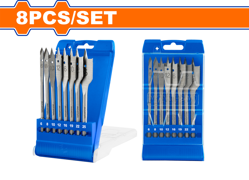 Wadfow Wood Drill Bit Set 8Pcs