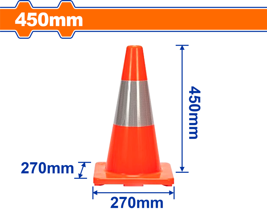 Wadfow Traffic Cone 27x27x45cm