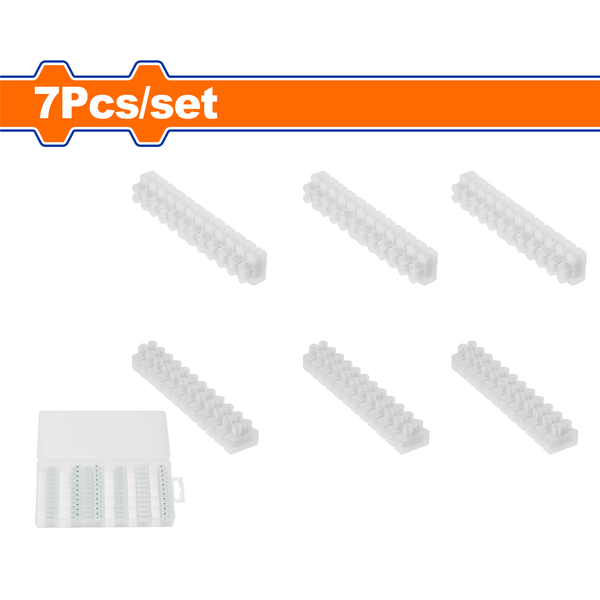 Wadfow Terminal Block Kit 7Pcs