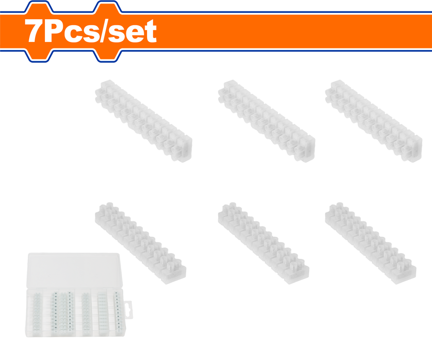 Wadfow Terminal Block Kit 7Pcs