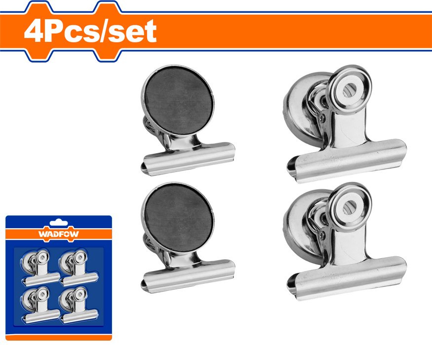 Wadfow Magnetic Clip Set 28mm 4Pcs