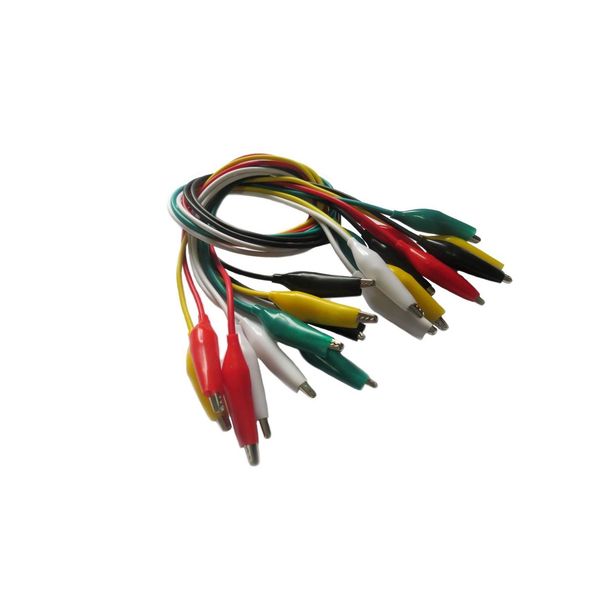 Croc Clips Cable 10pcs