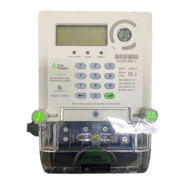 Citiq Clou 1P Prepaid Electricity Meter - Brite Lighting