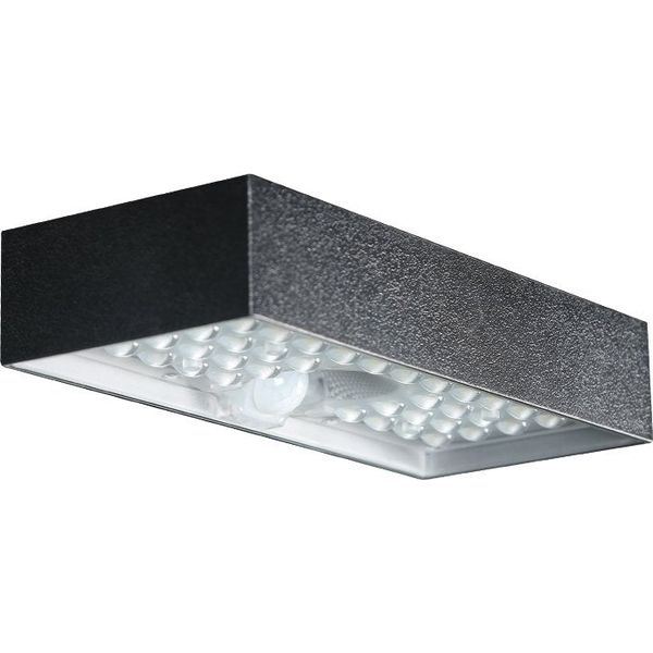 Solar LED Wall Brick Light - 6W Black