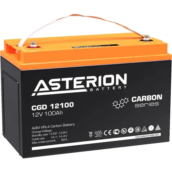 Battery Asterion Lead Carbon 12V 100A