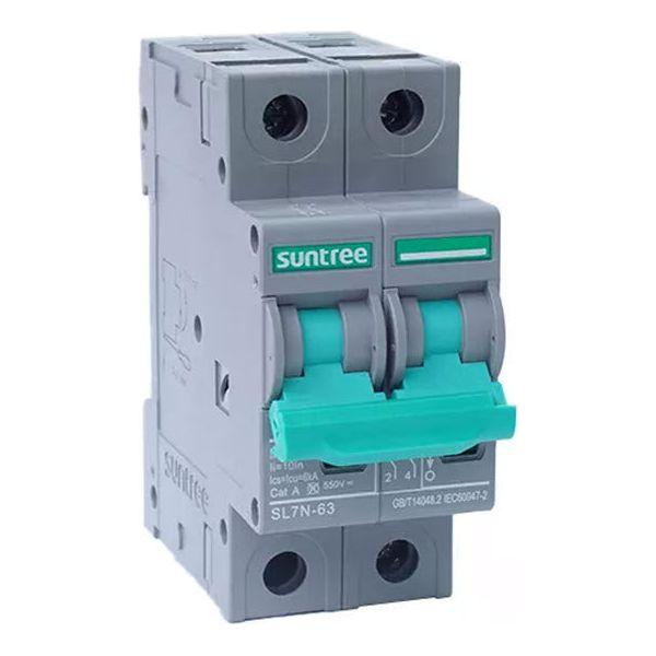 63A DC Circuit Breaker 2 Pole 6Ka