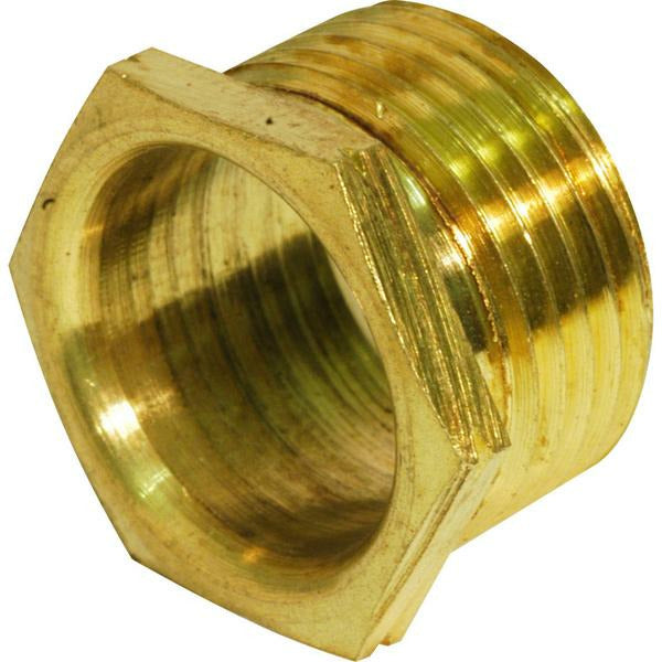 Metric Male Brass Bush - Remora Electrical Limited