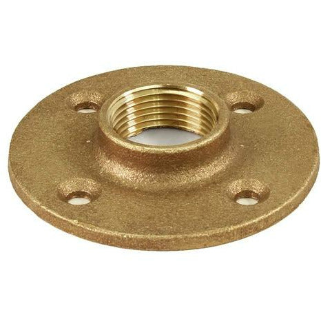 Lamp Holder Brass Plate - Small