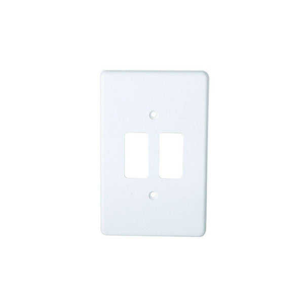 Crabtree 2 Lever Cover Only 4X2 White