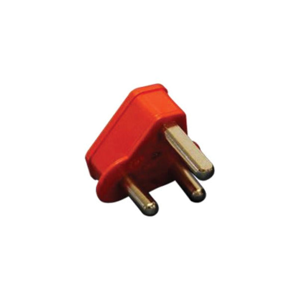 Dedicated Red 3 Pin 15A Plugtop