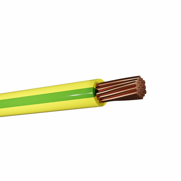 16mm Green/Yellow GP House Wire - P/M