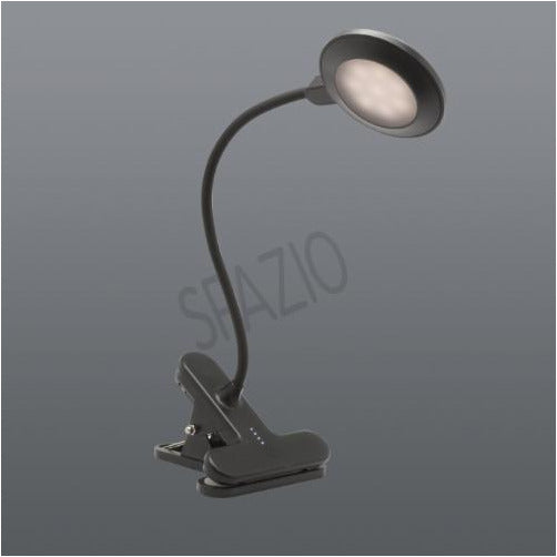 4W Black Led Clip On Table Lamp