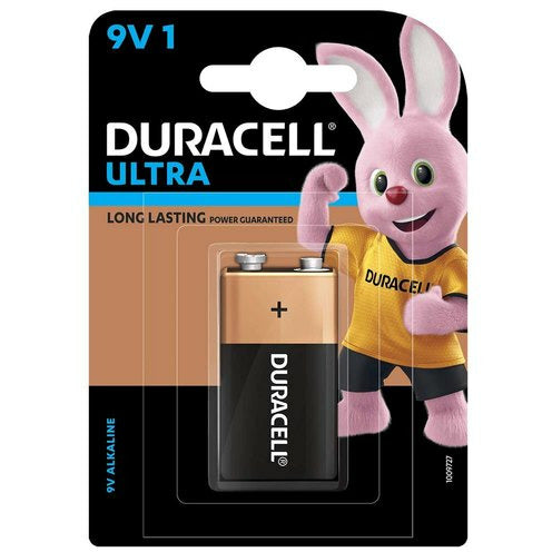 9V Duracell Alkaline Battery - 1 Pack