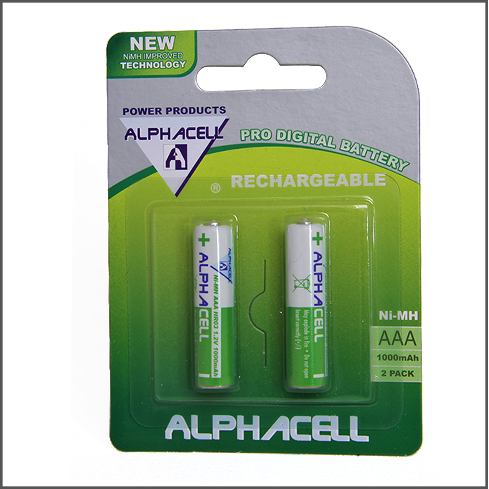 AAA Rechargeable Battery - 2 Pack