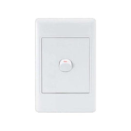 Ausma 1 Lever Light Switch White