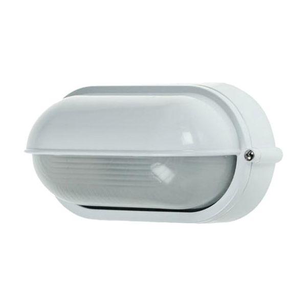 Oval Eyelid Bulkhead White - Large