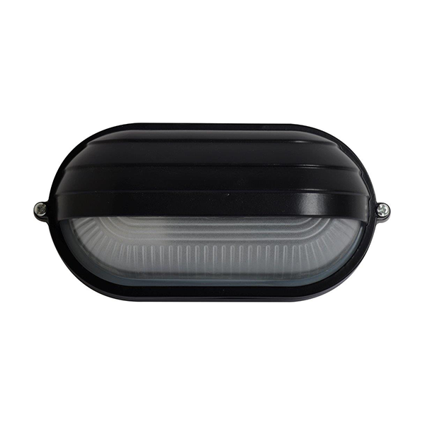 Oval Eyelid Bulkhead Black - Small