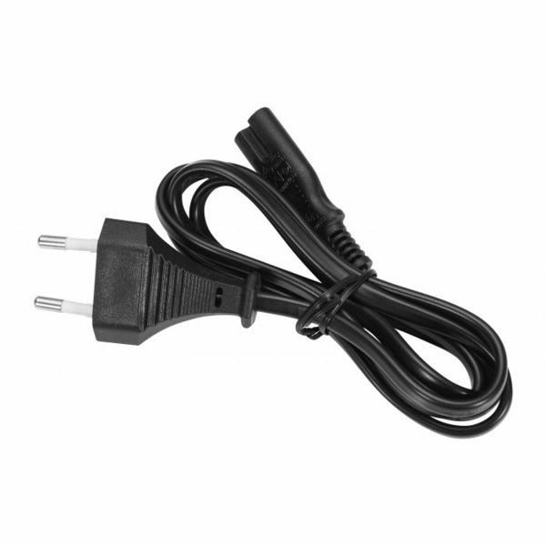 Power Cord - Figure 8 to 2 Pin Plug