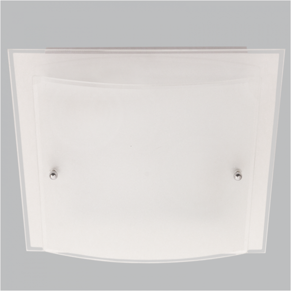 SQUARE FROSTED GLASS CEILING LIGHT