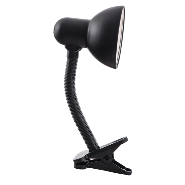 White Clip On Table Lamp