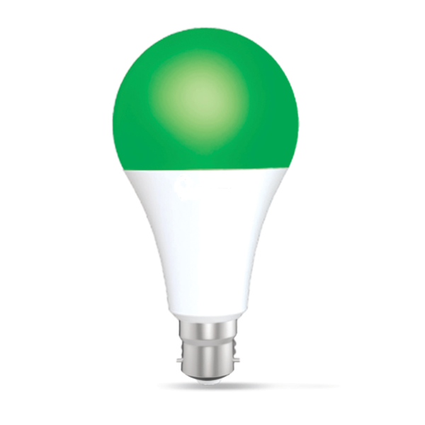 Flash LED Bulb 6W Green B22