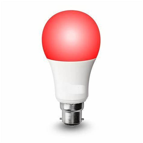 Flash LED Bulb 6W Red B22