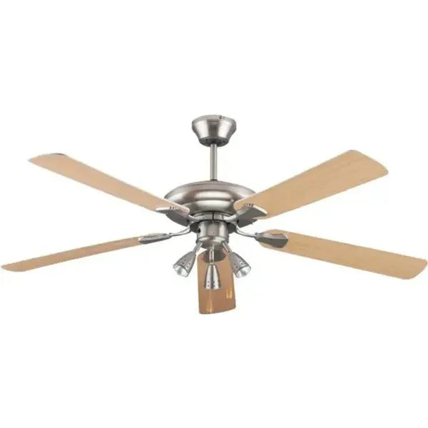 Ceiling Fan 5 Blade 70W Brown Goldair