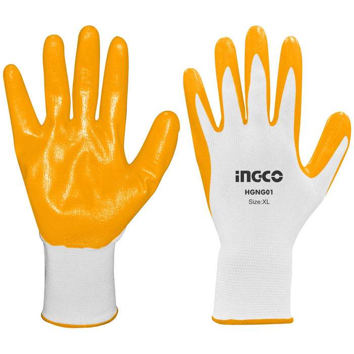 Ingco Nitrile Gloves - Large