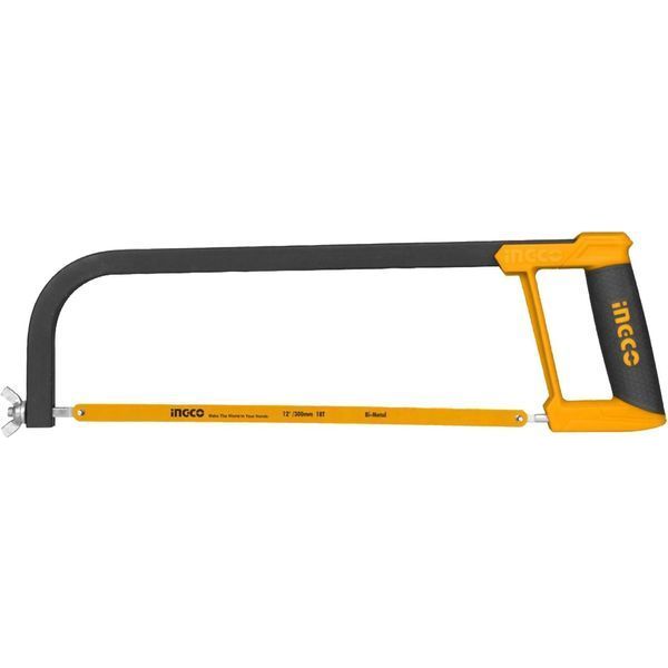 Ingco Hacksaw Frame 300mm Soft Grip