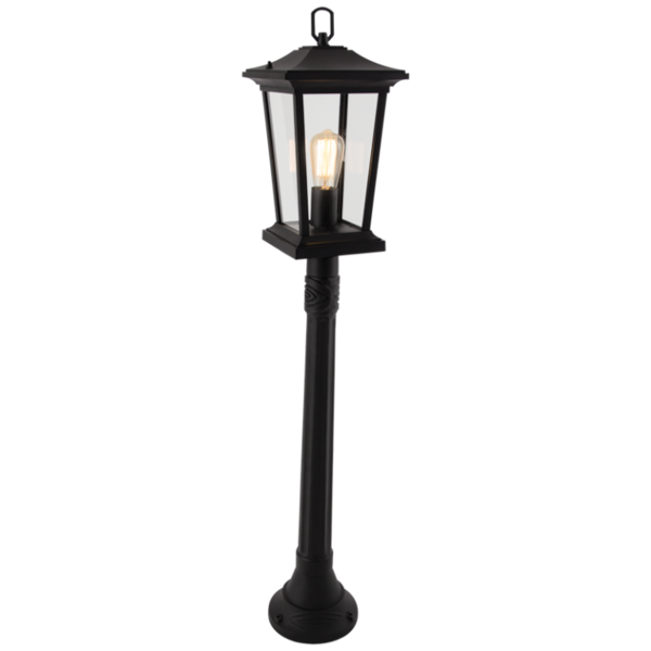 Black Classic Standing Lantern