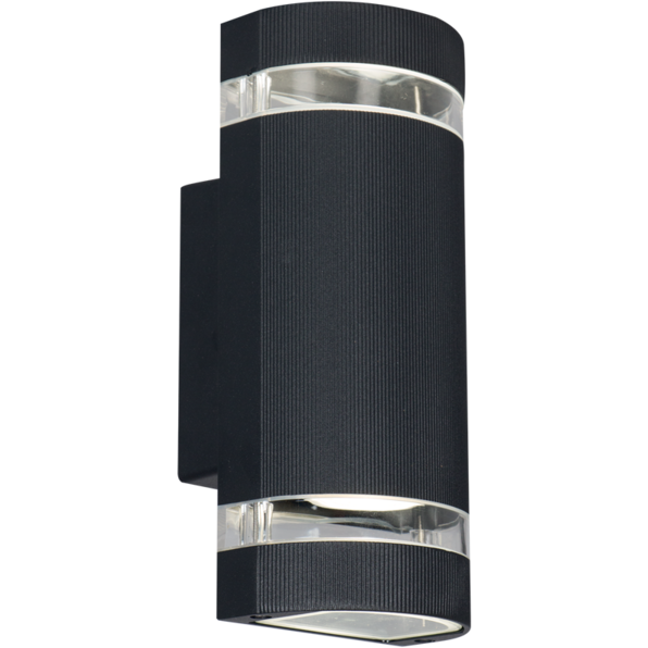 Up and Down Facing Wall Light Black