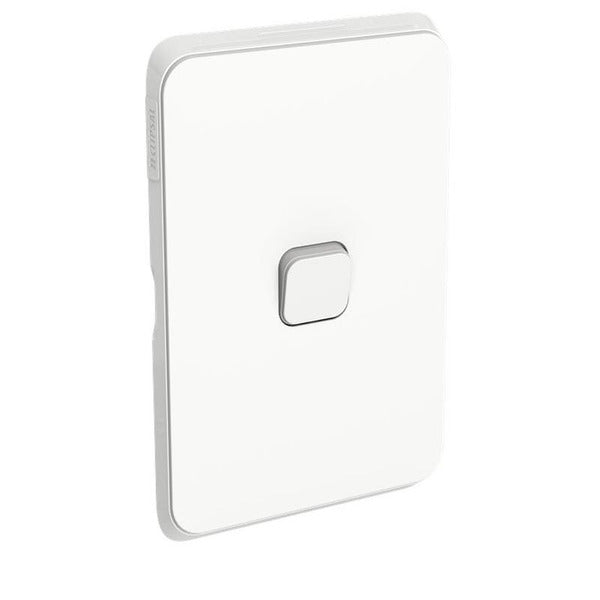 Iconic 1 Lever Light Switch White